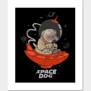 Space Dog Posters and Art